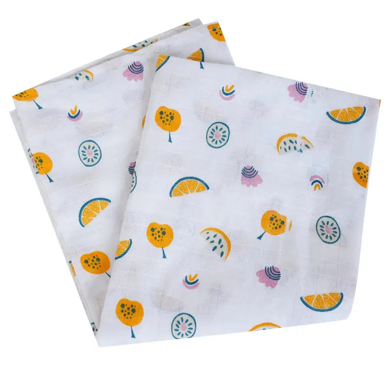 Baby Muslin Swaddles - PACK OF 5 Thazhuvi