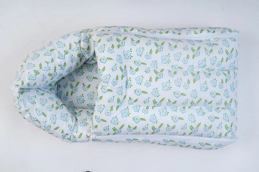 Baby Nest Blue Flower Thazhuvi