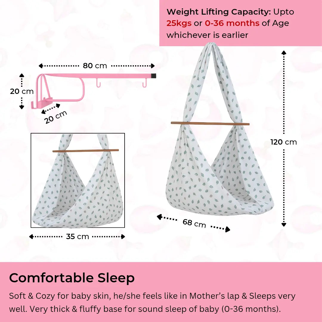 Cradle Set - Green Leaf My Store