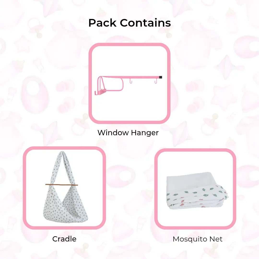 Cradle Set - Green Leaf My Store